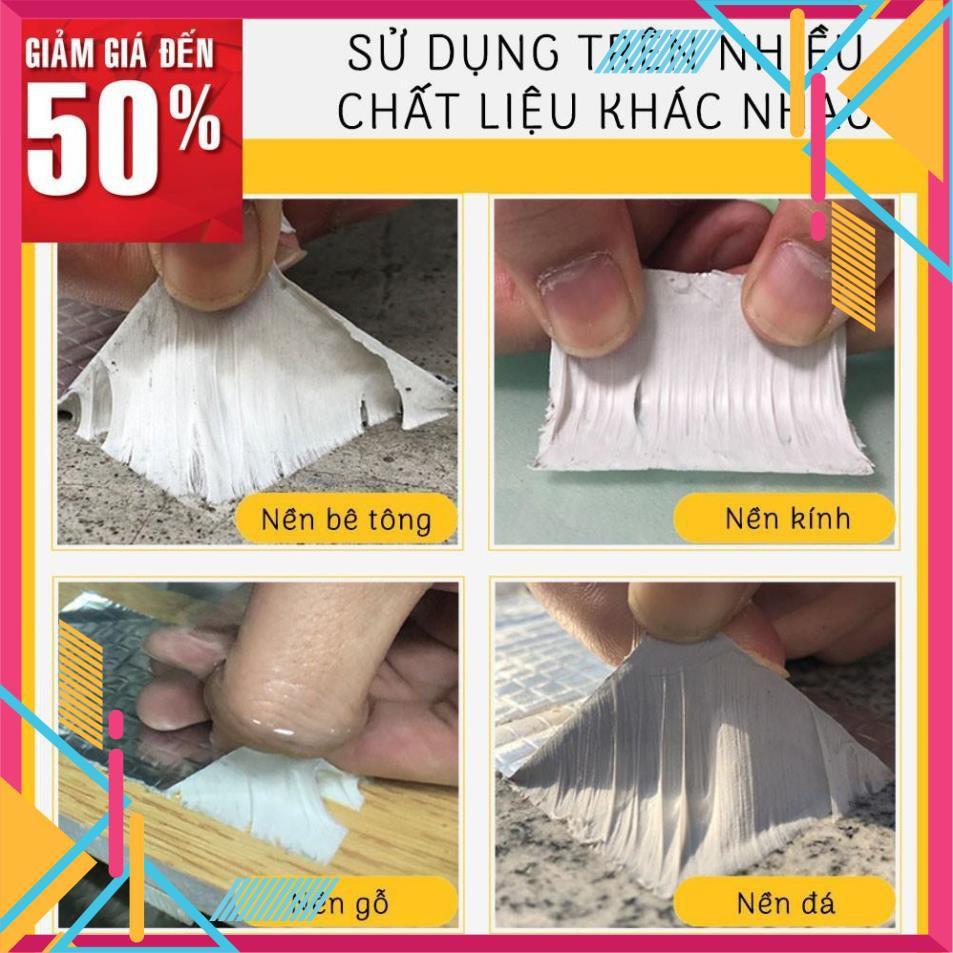 Băng keo dính chống thấm dột nước 5cm chịu nhiệt đa năng dán siêu chắc cho mái tôn công nghệ nhật bản