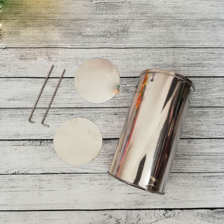 Khuôn GÀI làm CHẢ LỤA 500gr INOX giò thủ, chả lụa, chả bò Inox không gỉ cao cấp, sản phẩm tiện ích