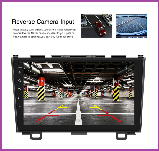 BỘ Màn hình ô tô dvd android 9 inch dùng Sim4G hoặc kết nối-phát Wifi theo xe honda CRV 2007-2011,đầu DVD giá rẻ