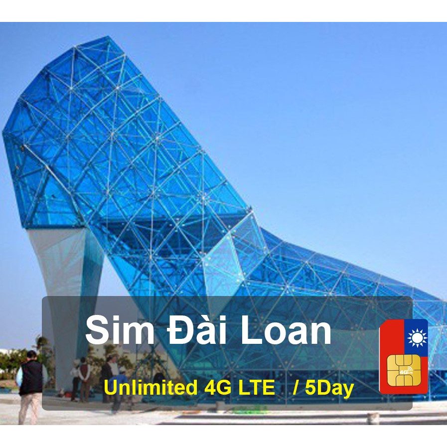 Sim Du Lịch Đài Loan Tốc Độ Cao 4G Không Giới Hạn Trong 5 Ngày-mẫu ngẫu nhiên