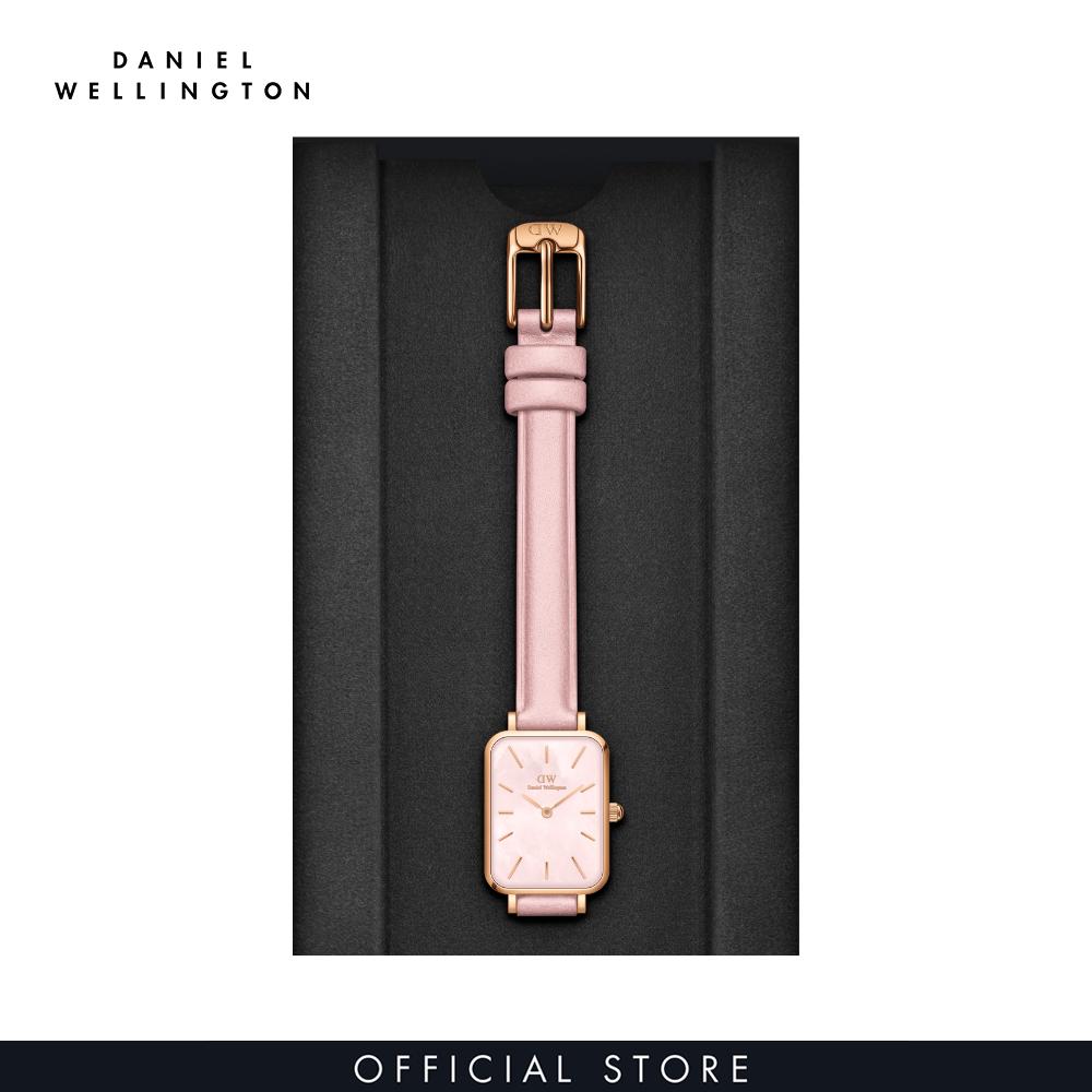 Đồng hồ Nữ Daniel Wellington Dây Da - Quadro 20X26MM DW00100636