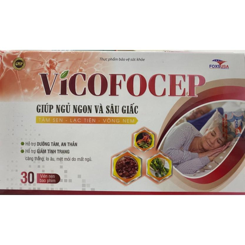 TPCN giúp ngủ ngon Vicofocep (hộp)