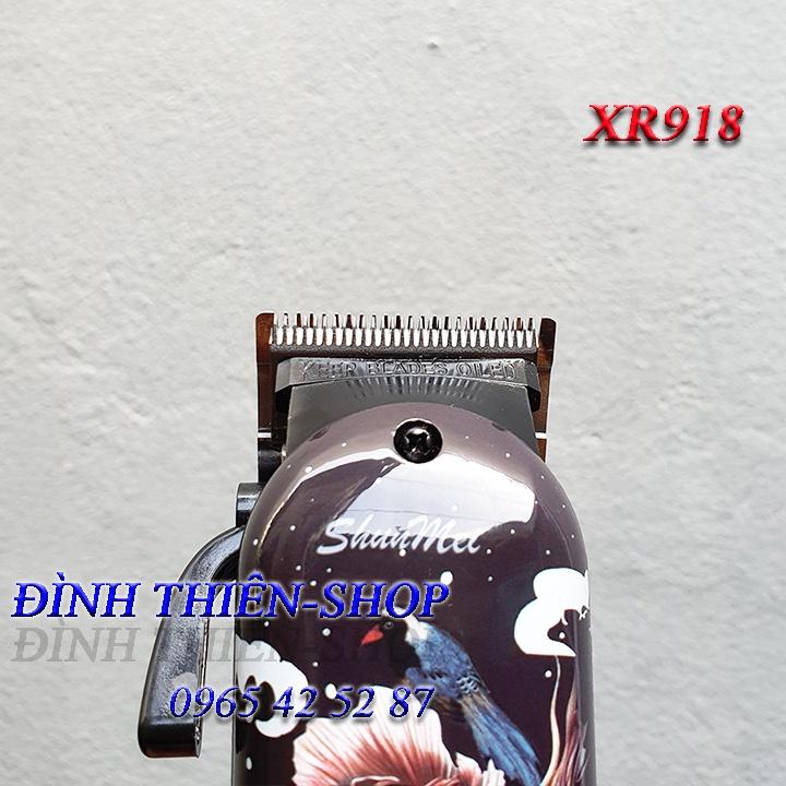 Tông Đơ Cắt Tóc Chuyên Nghiệp Cao Cấp ShunMei XR918 - Tặng kèm lược cắt tóc 113 BeuyPro Comb