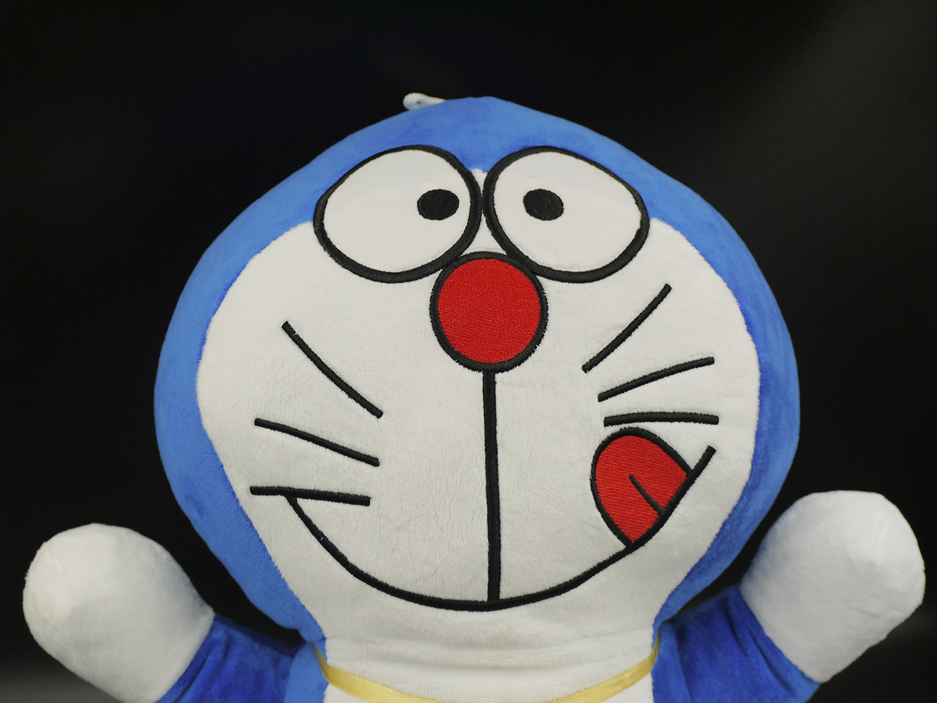 Gấu Bông/ Thú Nhồi Bông Doraemon 35 Cm (Tặng kèm móc khóa da bò thật màu ngẫu nhiên) BA00151