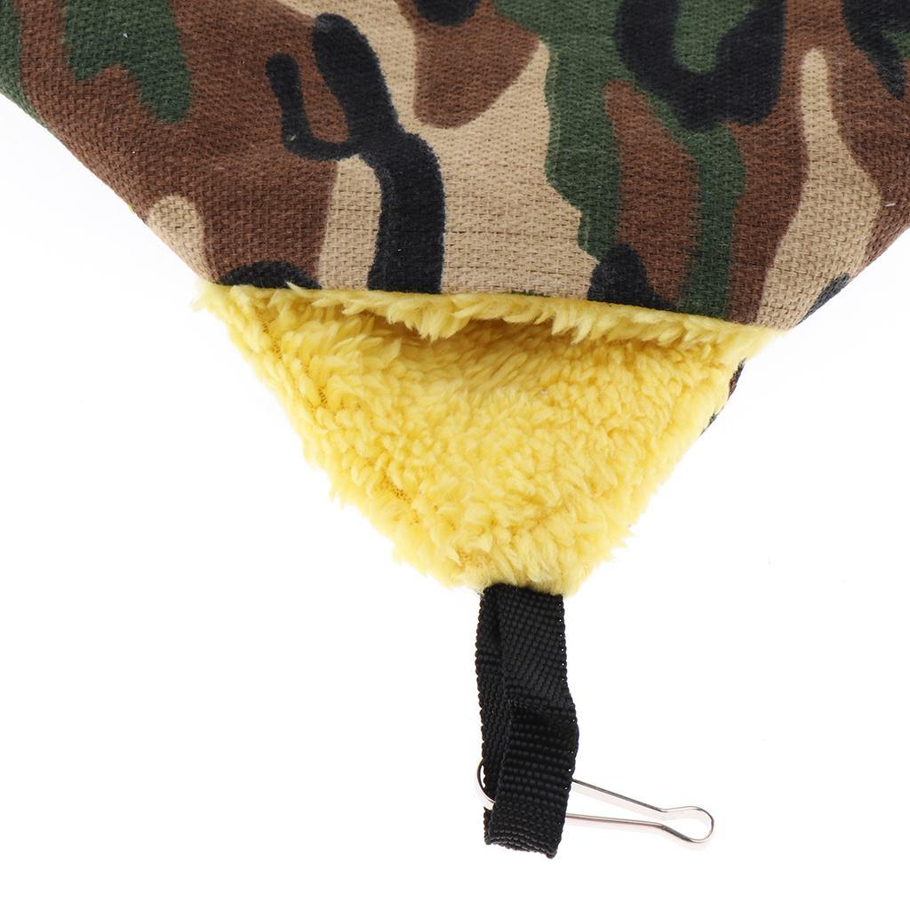 2 Pack Soft Warm Hamster Hammock Small Animal Play Sleep Hamster Bed Nest