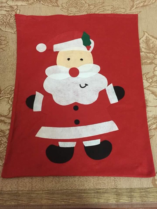 Túi Đựng Quà Noel Chất Bông Nỉ Size 50 x 60 cm