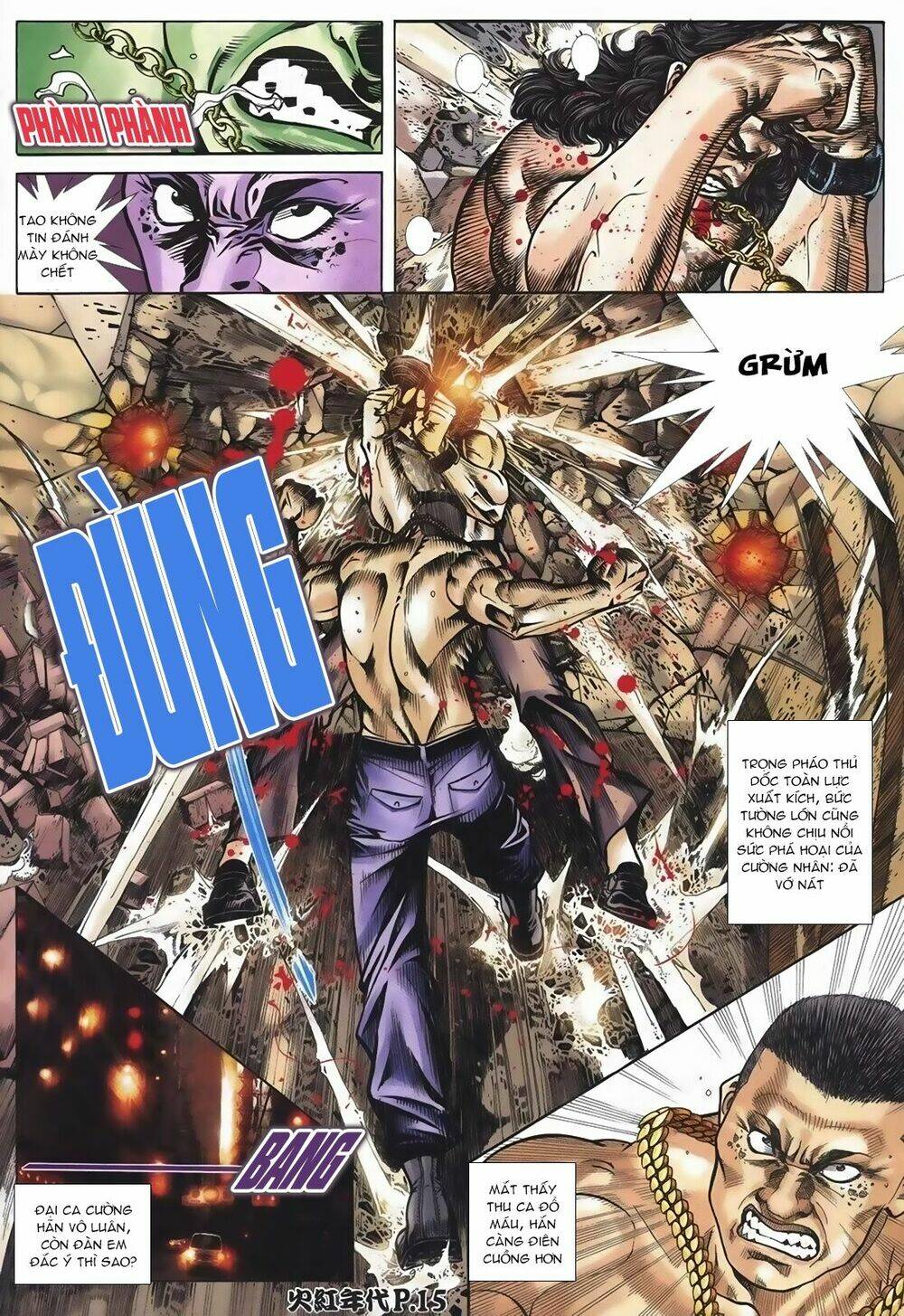 hỏa hồng niên đại hắc cốt đường chapter 108 13