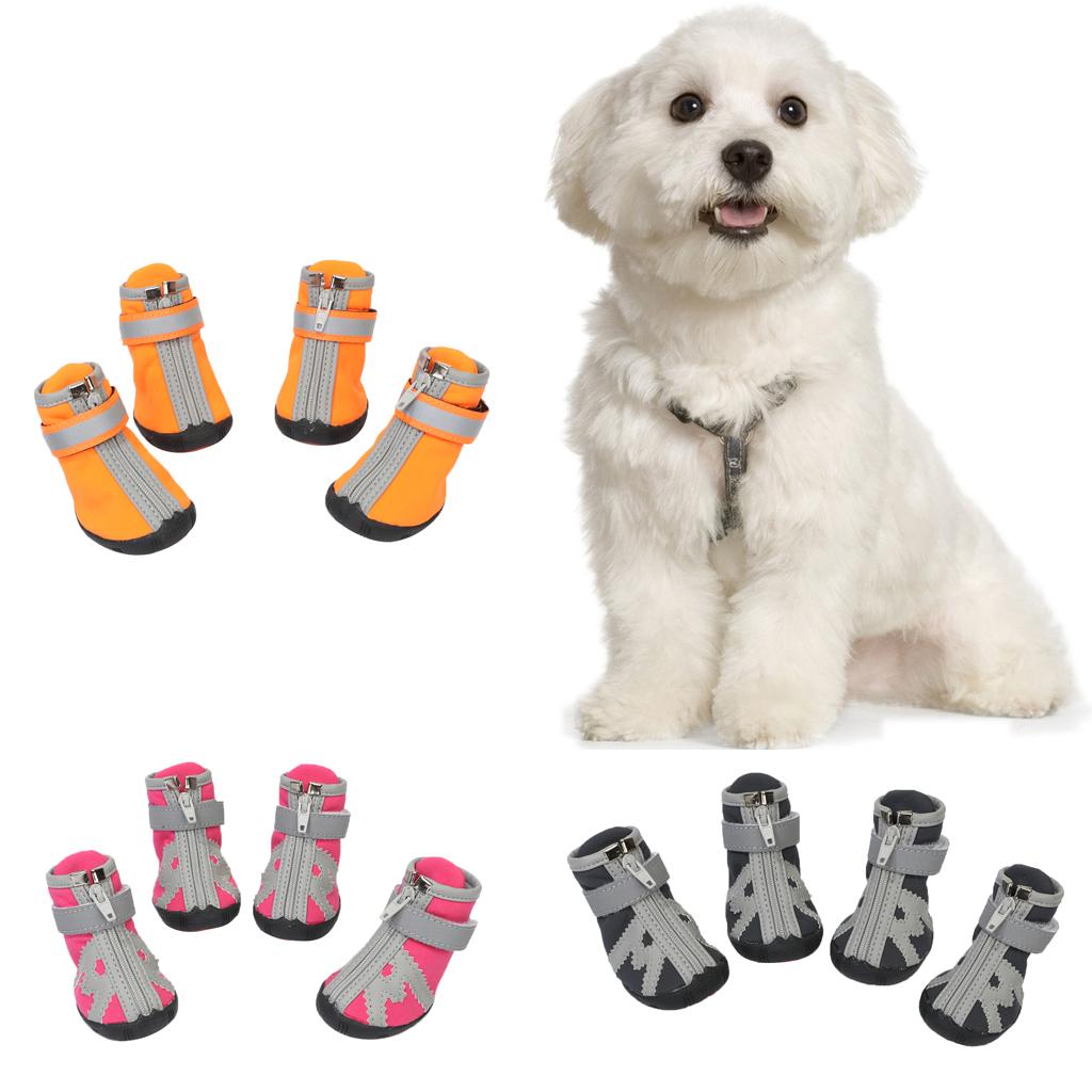 Pet WaterProof Rain Shoes Pet Puppy Outdoor Warm Anti-Slip Shoes