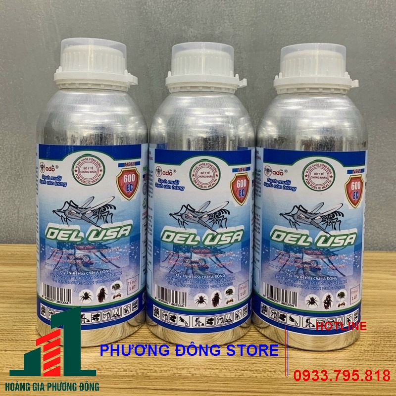 Thuốc diệt muỗi Del Usa 600EC