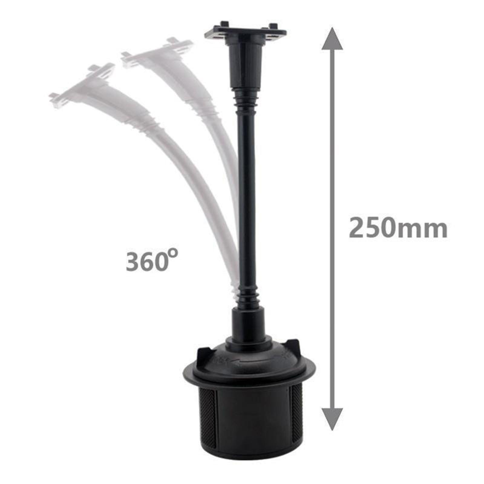 2021 Upgraded Hands-Free Car Cup Holder Phones Mount Cup Phone Cradle 360°