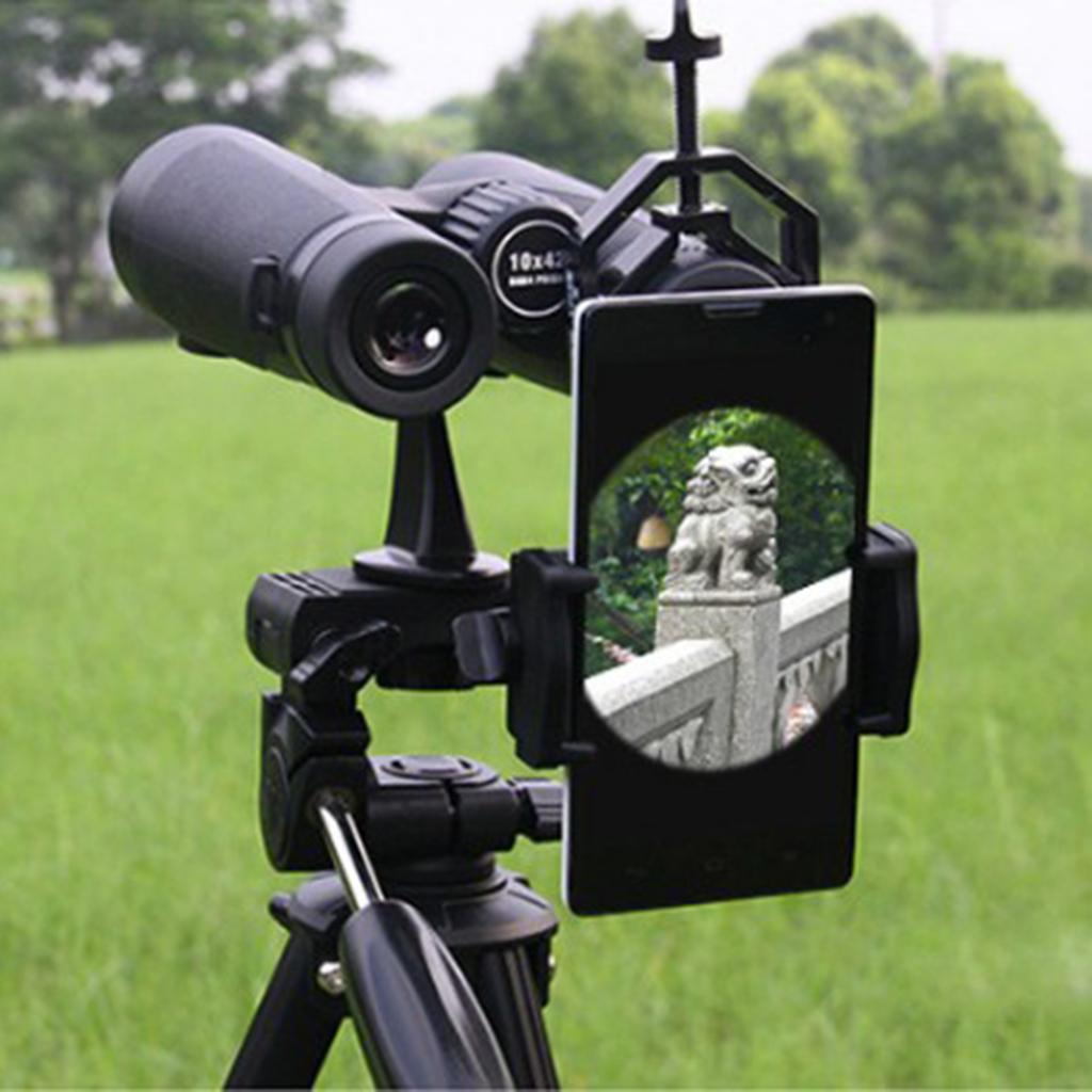 10xMobile Phone Telescope Mount Adapter Monoculars Binocular Holder Bracket