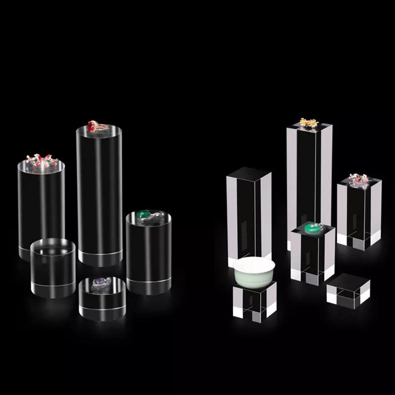Khối Hình Trong Suốt Chụp Ảnh Sản Phẩm Đa Dạng Hình Dáng Và Kích Thước Dày 2cm