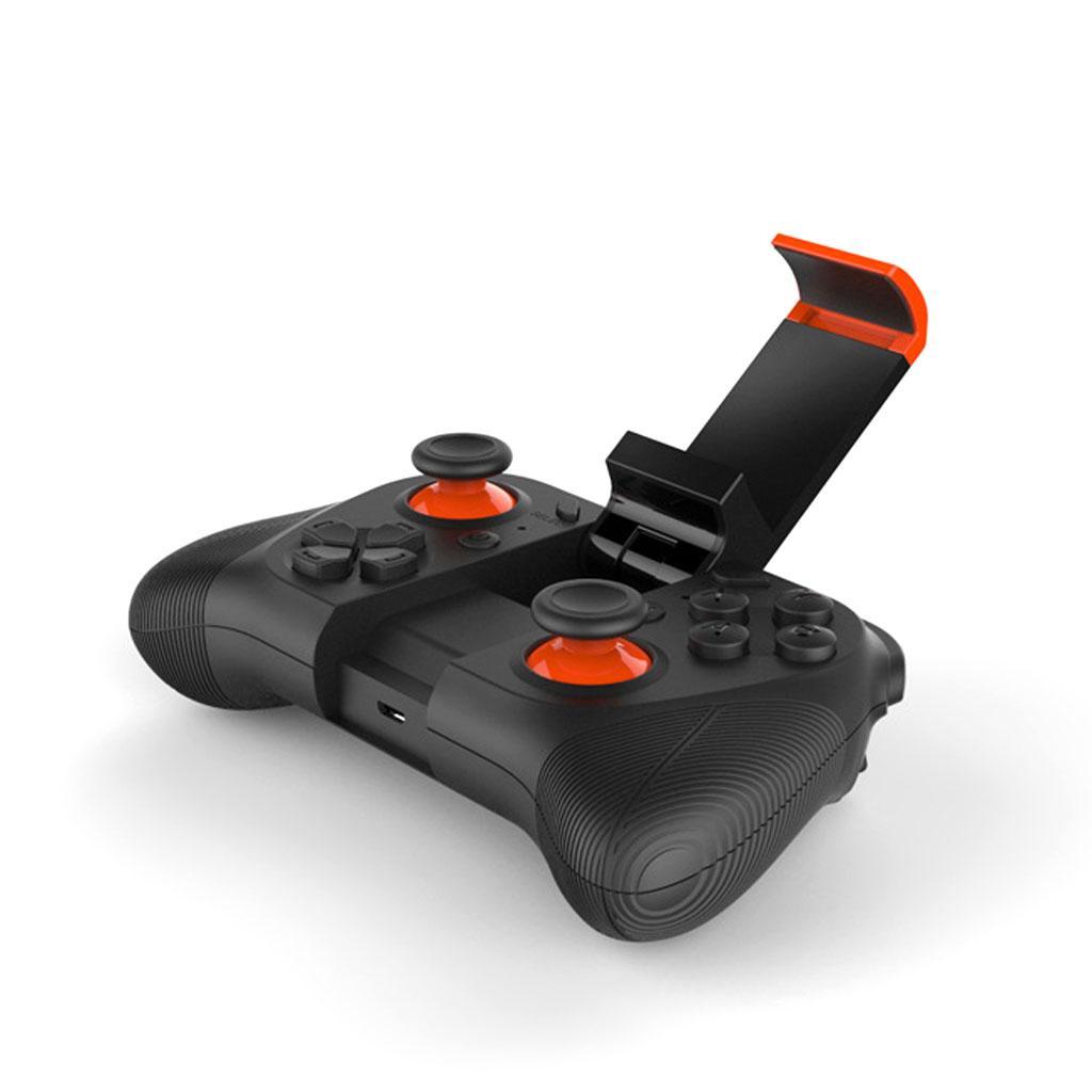 Mocute Bluetooth Wireless Dual Joystick Gamepad Controller Joypad w/ Phone Holder for iPhone/ Samsung/ IOS/ Android/ PC/ Laptop/ TV Box