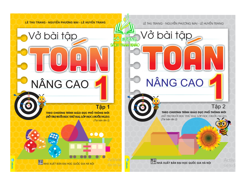 Sách - Combo Vở Bài Tâp Toán Nâng Cao 1  - Theo chương trình GDPT mới