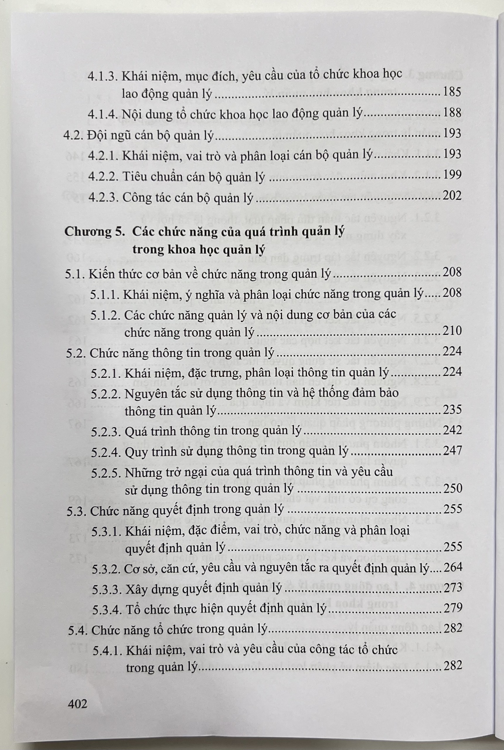 Sách - Khoa Học Quản Lý