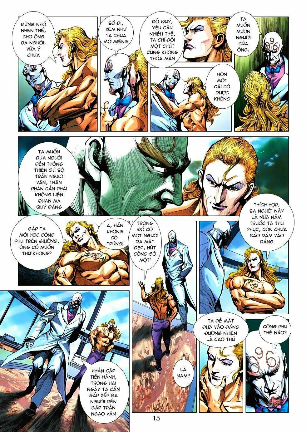 tân tác long hổ môn chapter 544 15