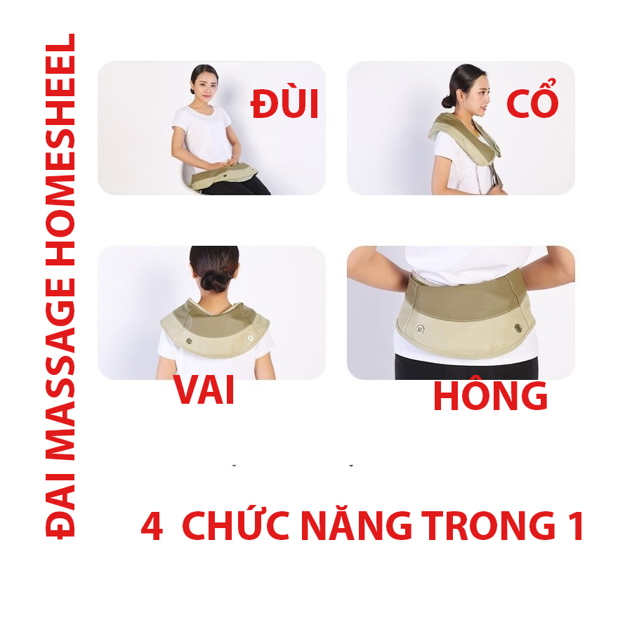 ĐAI MASSAGE Homesheel CAO CẤP