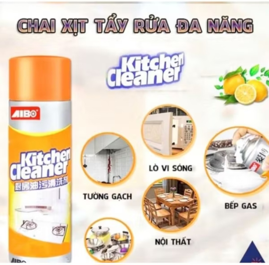 CHAI XỊT TẨY RỬA VỆ SINH LÀM SẠCH HẾT VẾT BẨN NHÀ BẾP CAO CẤP