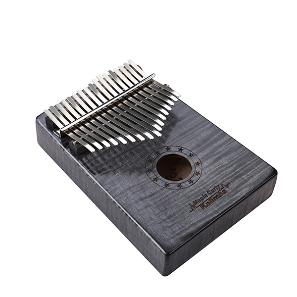 Đàn Kalimba 17 Phím Gỗ Phong Vân Hổ Gecko MC-B - Nâu đen