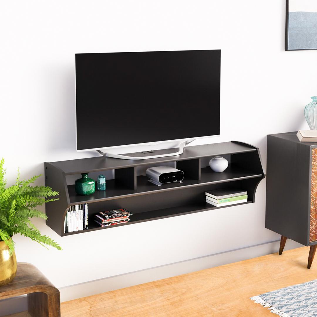 Kệ Tivi gỗ hiện đại SMLIFE Tobey | Gỗ MDF dày 17mm chống ẩm | D150xR40xC45cm