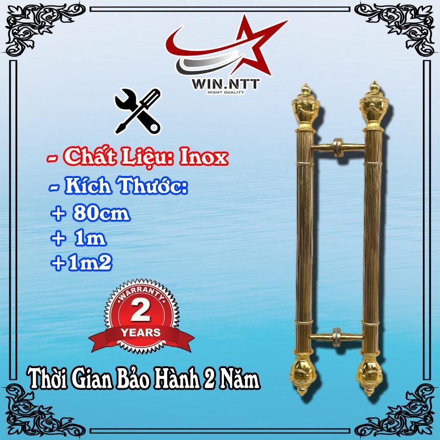 Tay Nắm Cửa Kính Cường Lực, Cửa Nhôm - Nắm Cửa Vàng Vương Miện