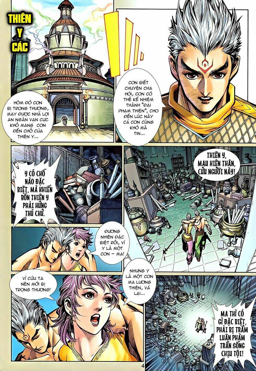 thần binh tiền truyện 2 - truyền thuyết bất diệt chapter 3 4