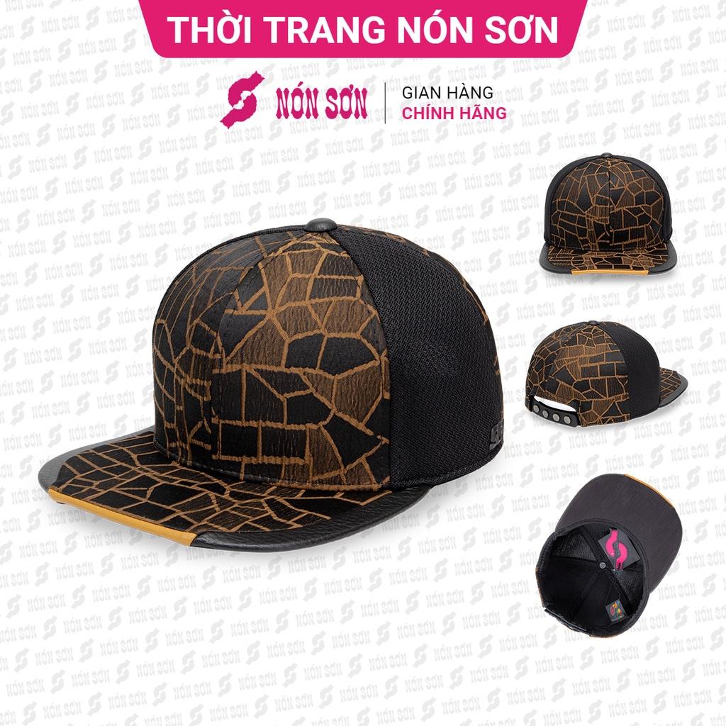 Mũ snapback hiphop nam nữ NÓN SƠN chính hãng MC210Đ-NU1