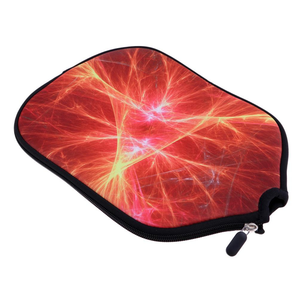 Premium Neoprene Pickleball Paddle Cover Zipper Sleeve Protective Case A17