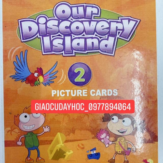 FLASHCARD OUR DISCOVERY ISLAND 2- cán bóng