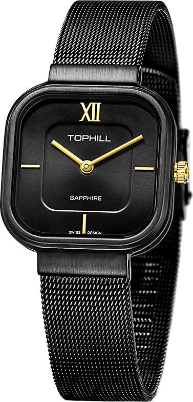 Đồng hồ nữ thời trang dây lưới chính hãng Thụy Sĩ TOPHILL TS003L.S5192