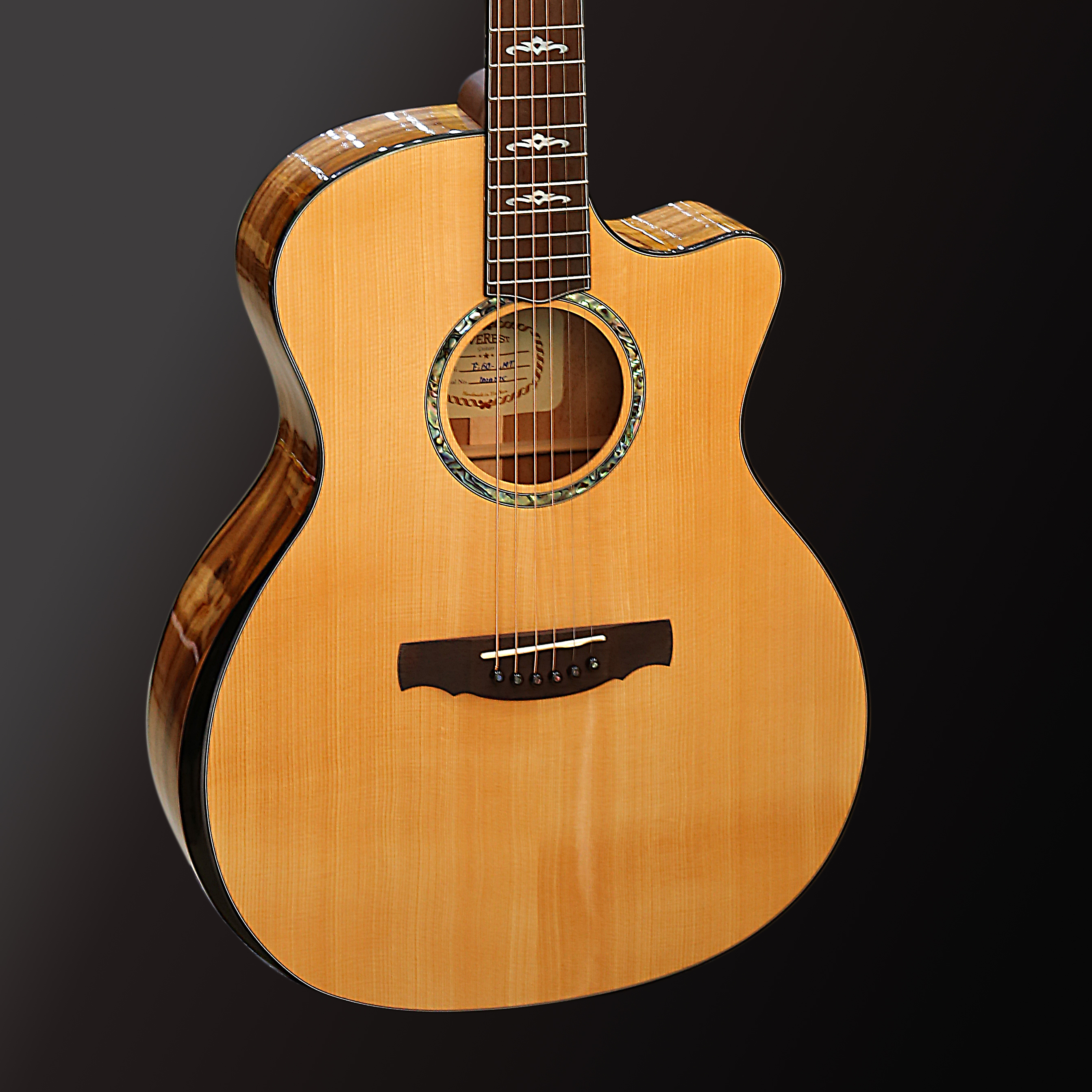 Đàn Guitar Acoustic E60LMT (Full solid) - Gỗ Nguyên Tấm