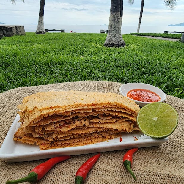 Đặc Sản Nha Trang -️ Mực Tẩm Gia Vị Nha Trang Từ Mực Lá Cay Nhẹ, Thơm Ngon, Size Nhỏ Seavy Gói 500g ️