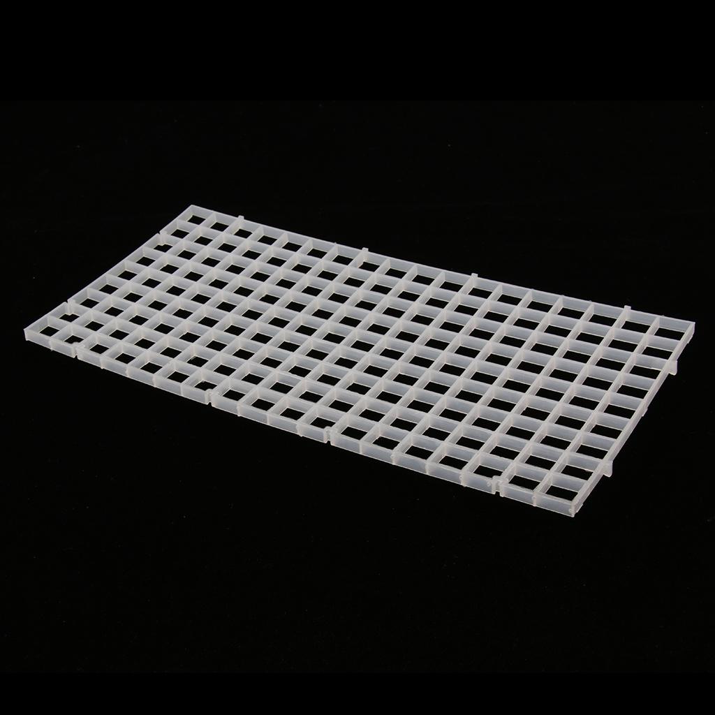 10 Pcs Aquarium Fish Tank Isolation Plate Divider Filter Patition Board Net