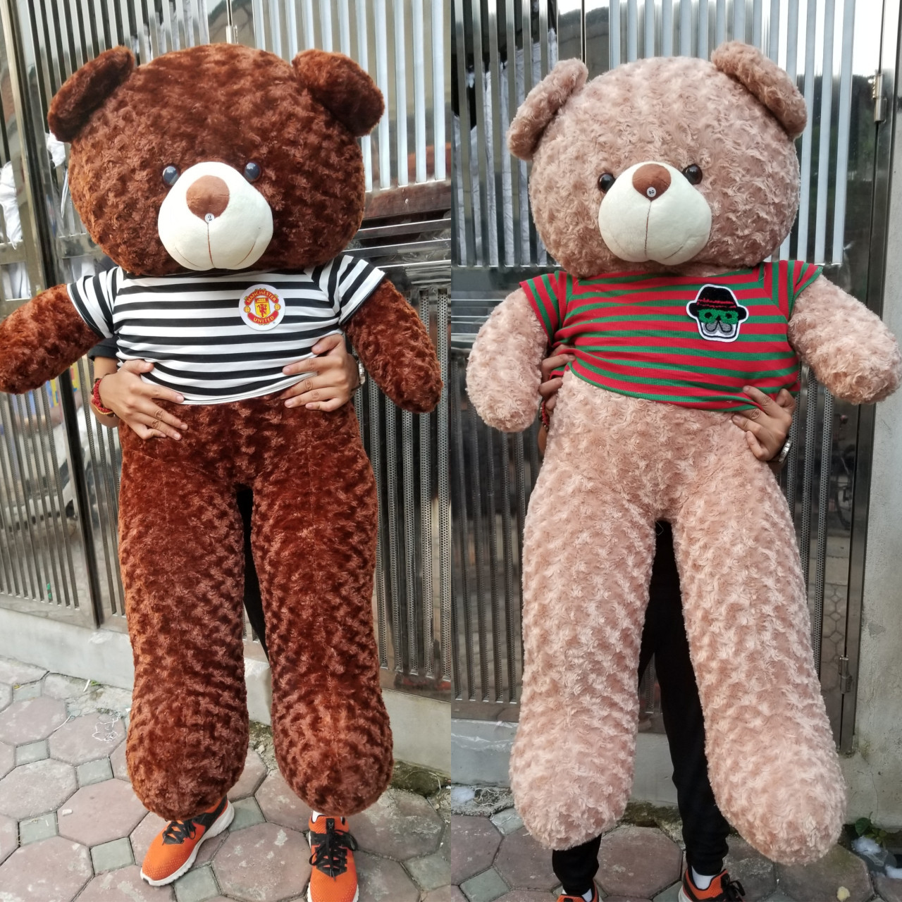 Gấu Bông Teddy 1m4 khổ vải cao 1m2 dễ thương