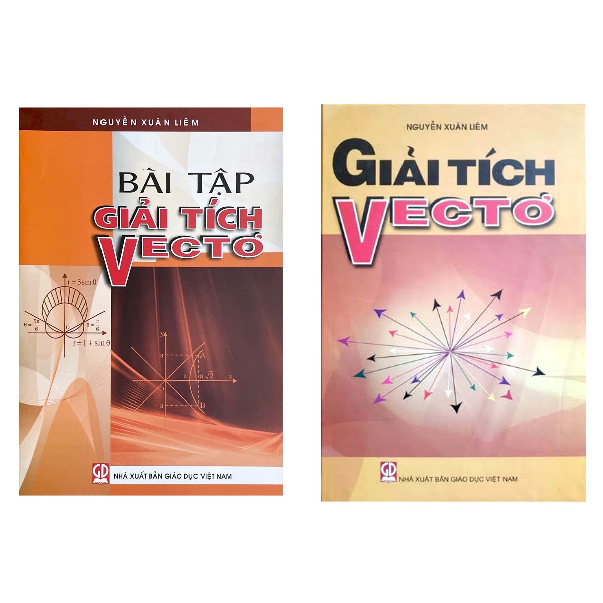 COMBO SÁCH Giải tích vectơ + Bài tập giải tích vectơ