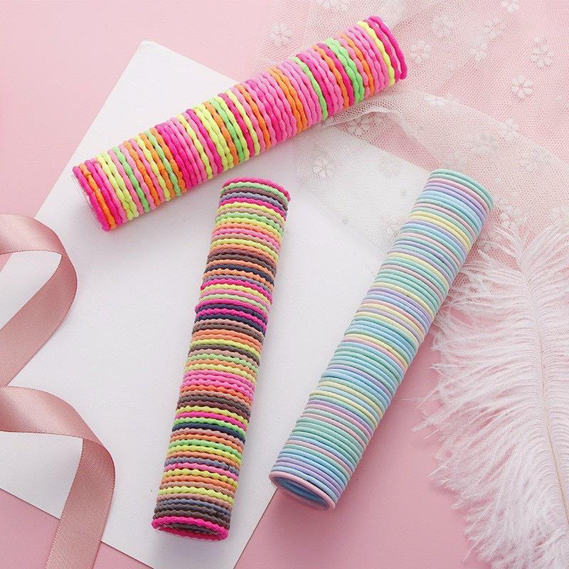 Combo 50 cột tóc cá tính co giãn KTF111