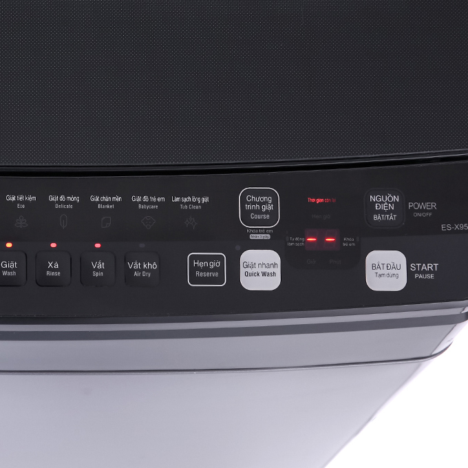Máy giặt Sharp Inverter 9.5 Kg ES-X95HV-S - Chỉ giao Hà Nội