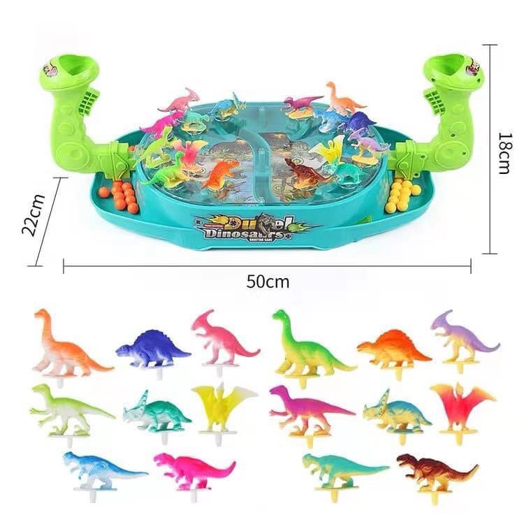 BỘ ĐỒ CHƠI ĐẠI CHIẾN KHỦNG LONG DINO SIÊU THÚ VỊ CO BÉ