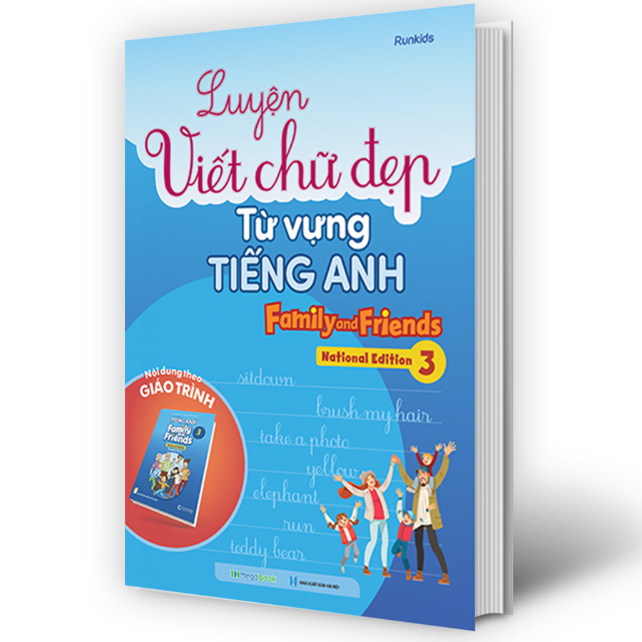 Luyện viết chữ đẹp từ vựng Tiếng Anh Family and Friends - National Edition 3