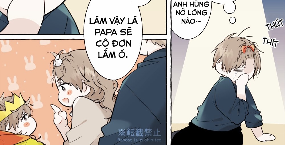 papa khi đi làm và khi ở nhà chapter 35 6