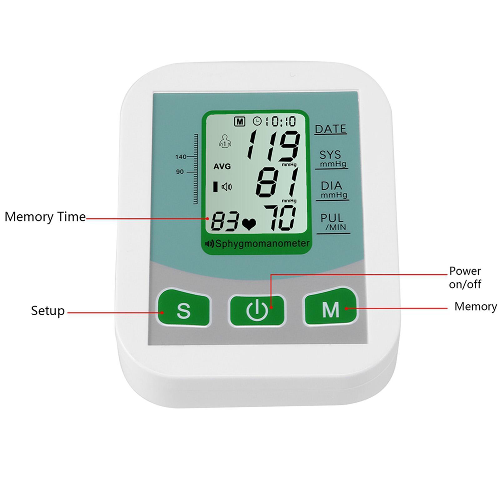 Digital Household Wrist Blood Pressure Monitor Machine Fast Reading Reliable