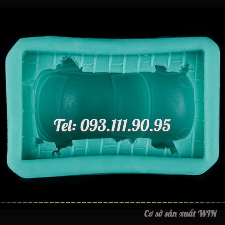 Khuôn silicon làm rau câu xe hơi - Mã số 1379