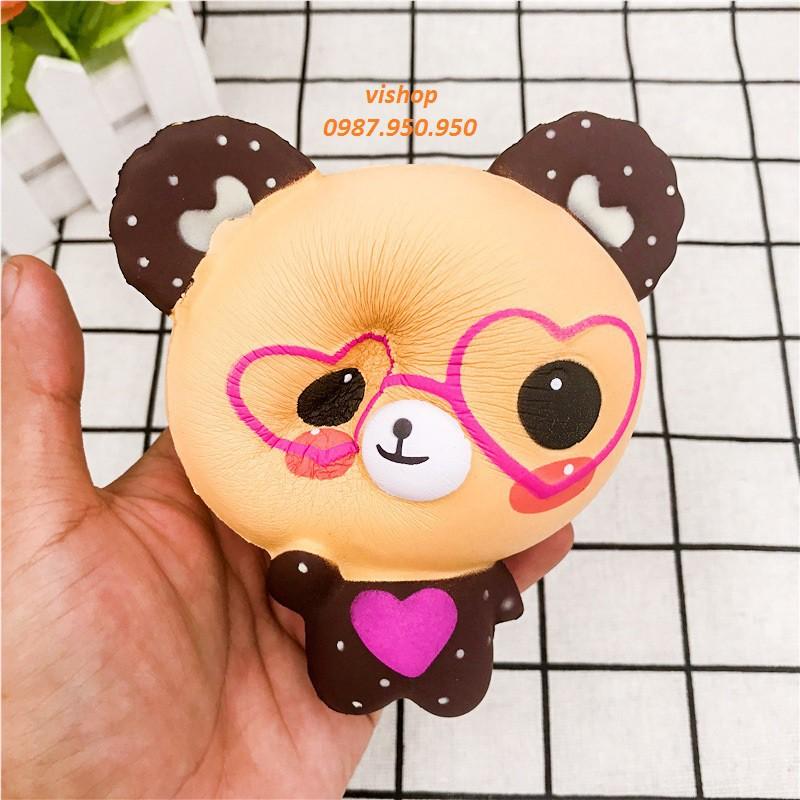 SQUISHY GẤU ĐEO KÍNH mã số SP ZP5429