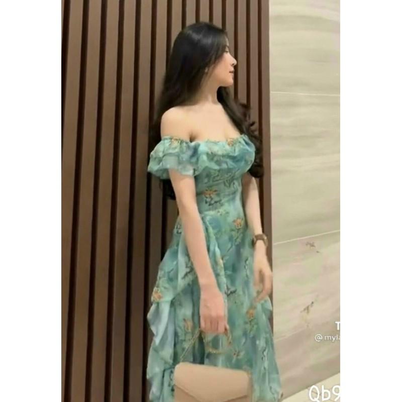 Đầm voan đuôi cá cao cấp
