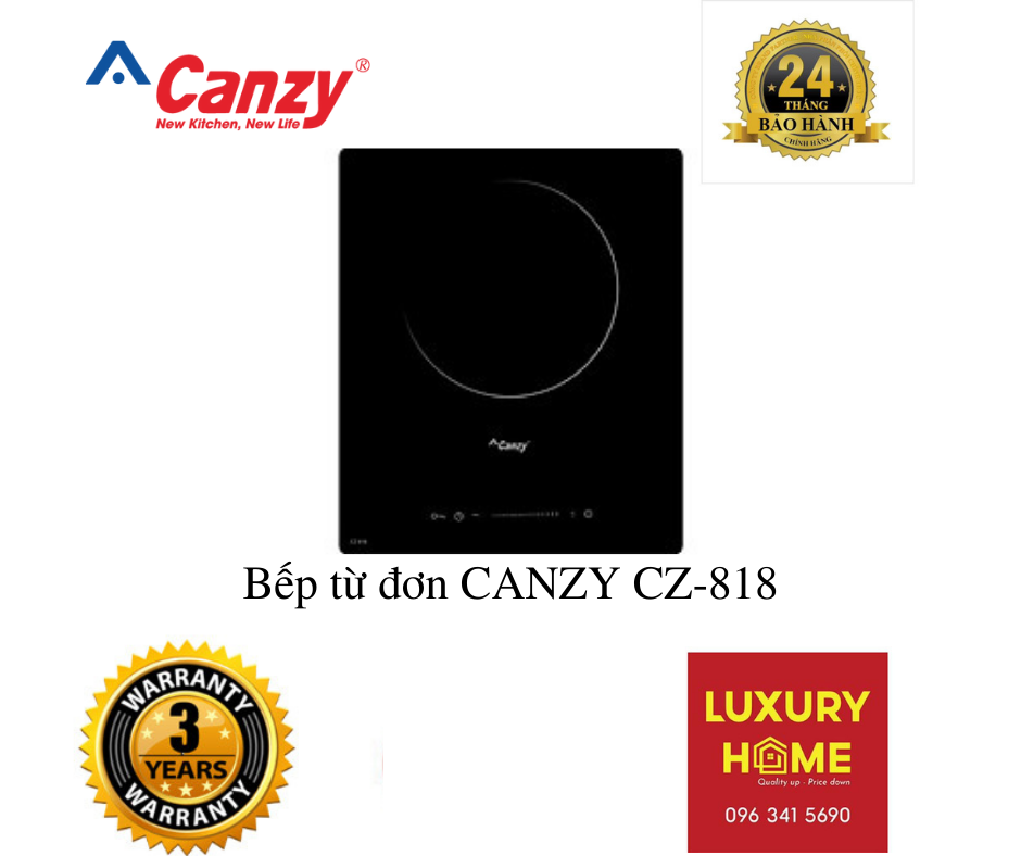 Bếp từ đơn CANZY CZ-818 - Hàng chính hãng