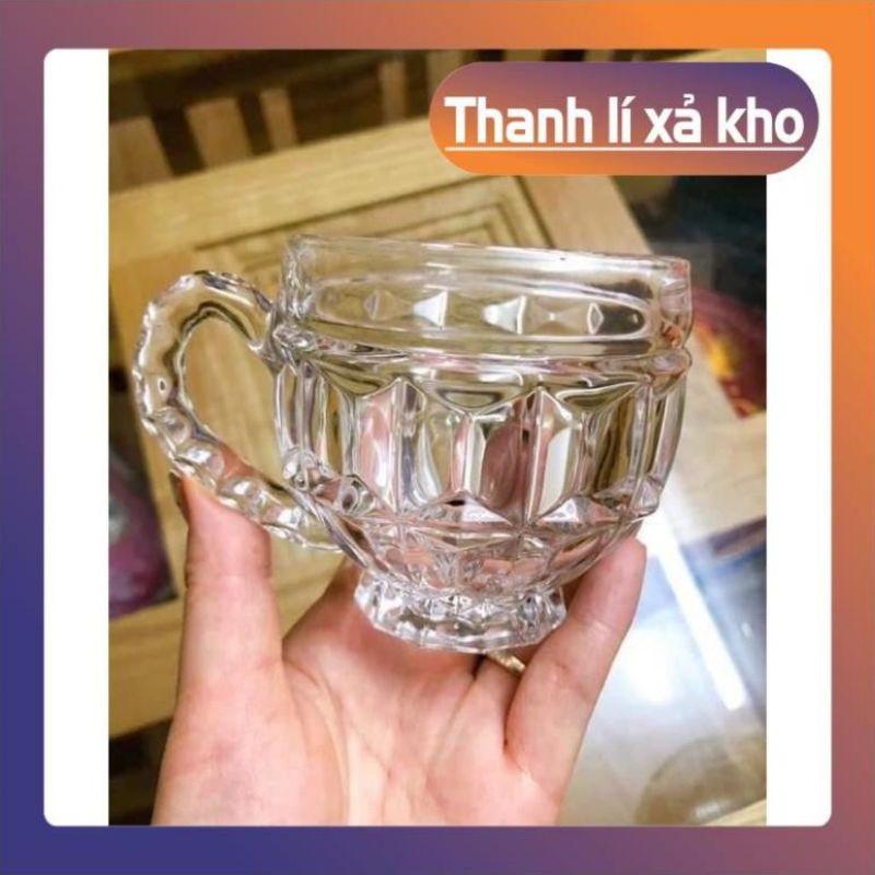 Bộ cốc thủy tinh 6 cốc living in home cao cấp