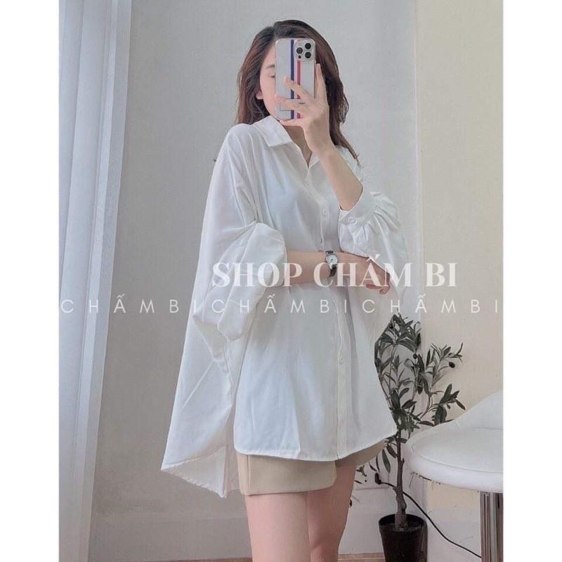 Áo sơ mi vạt sau dài HS6