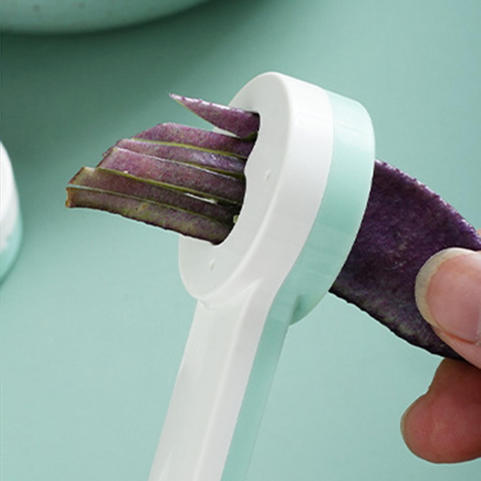 Multifunction Bean Slicer Kitchen Gadgets Long Bean Shredder for Bean