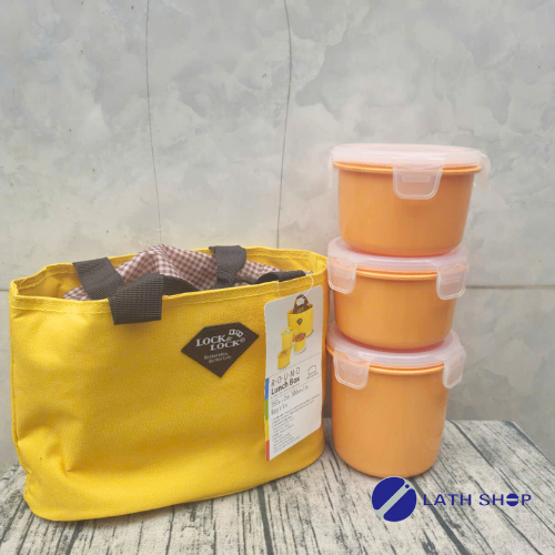 Bộ Túi Cơm Hộp Lock&amp;Lock-HAF100 1280ml