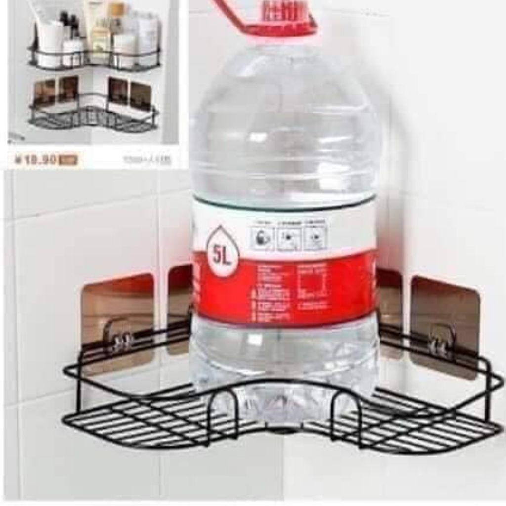 Kệ Góc Dán Tường Siêu Dính Trong Nhà Tắm ,Nhà Bếp Siêu Tiện Dụng